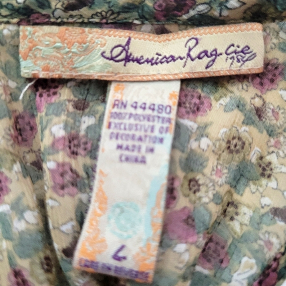 American Rag Razor Back Dressy Tank Top L - Picture 6 of 6